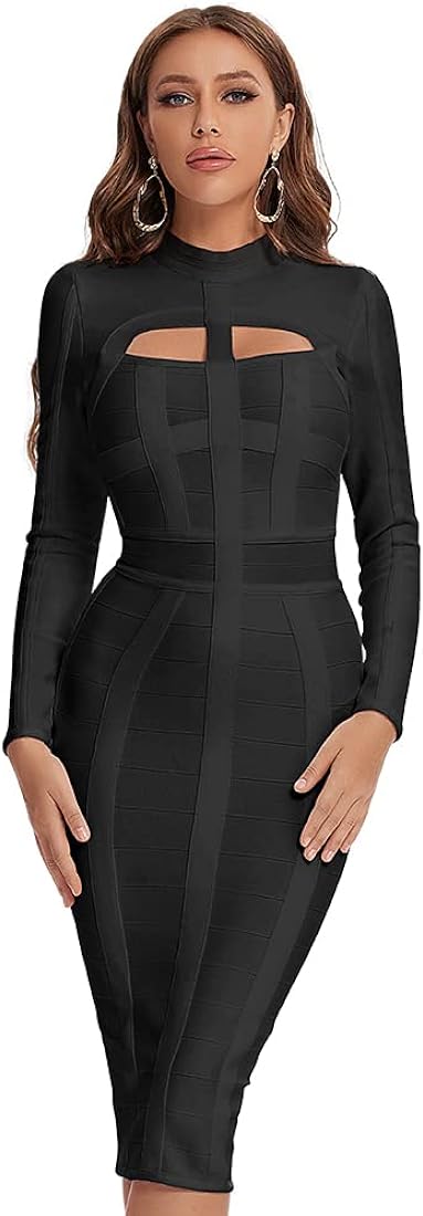 Halter neck bodycon dress