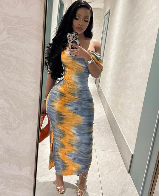 Ombre bodycon dress