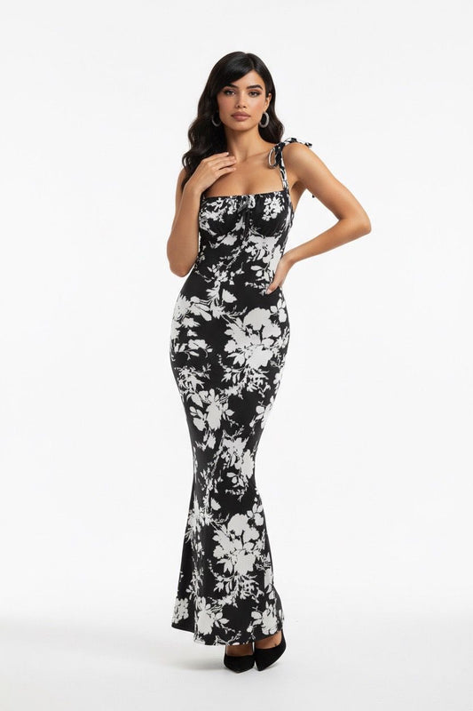 Foral bodycon