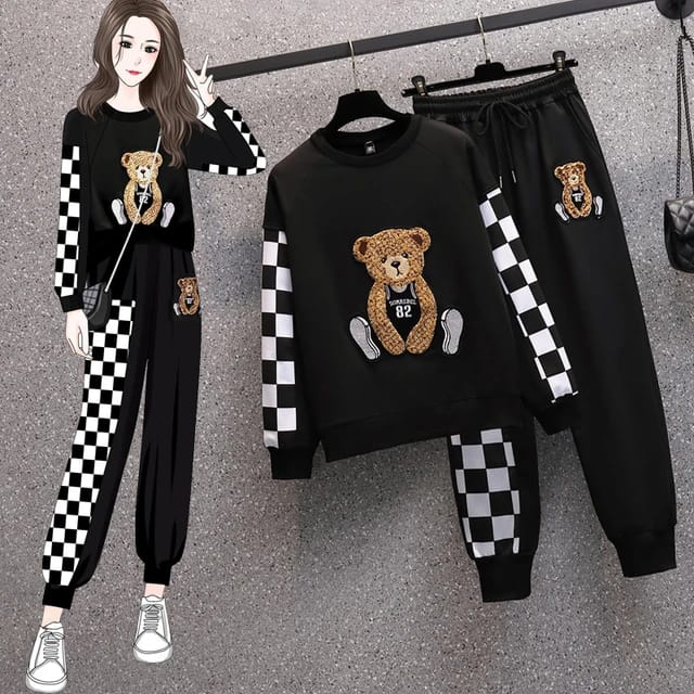 Teddy tracksuit set