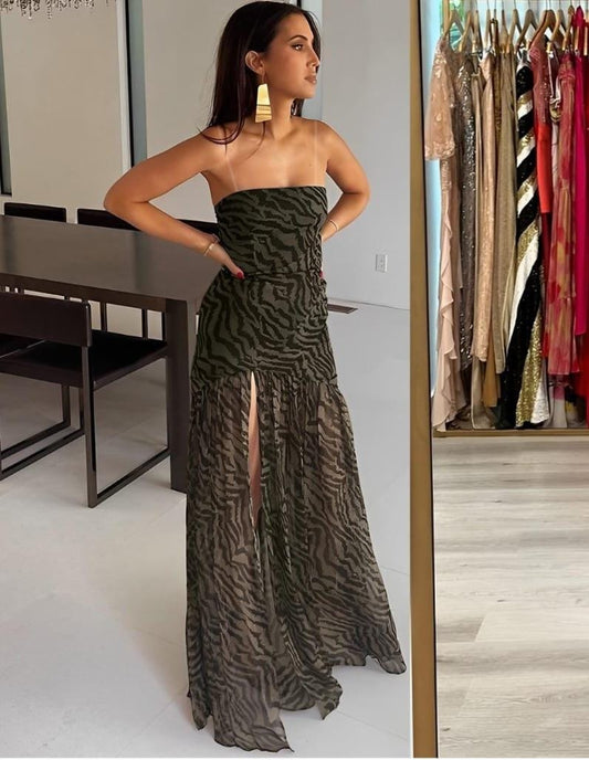 Off shoulder Maxi dress