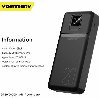 Dp39 20000mah powerbank