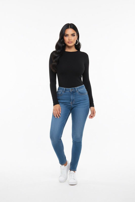 Long sleeve black top