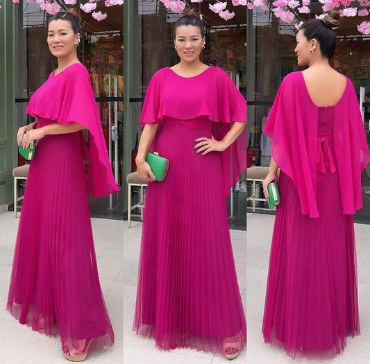 Poncho  top design dress
