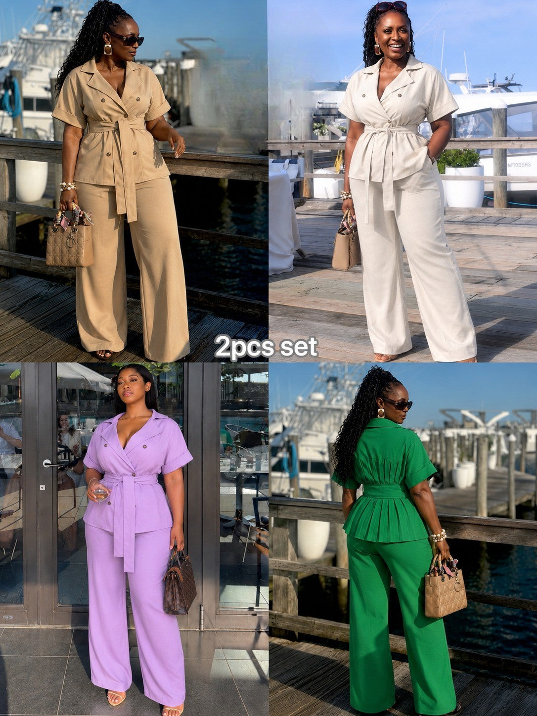 LINEN SET TWO PIECE