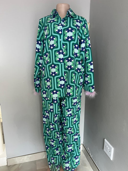 fur arms two piece set