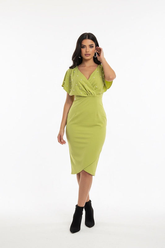 Pearls Top Bodycon dress