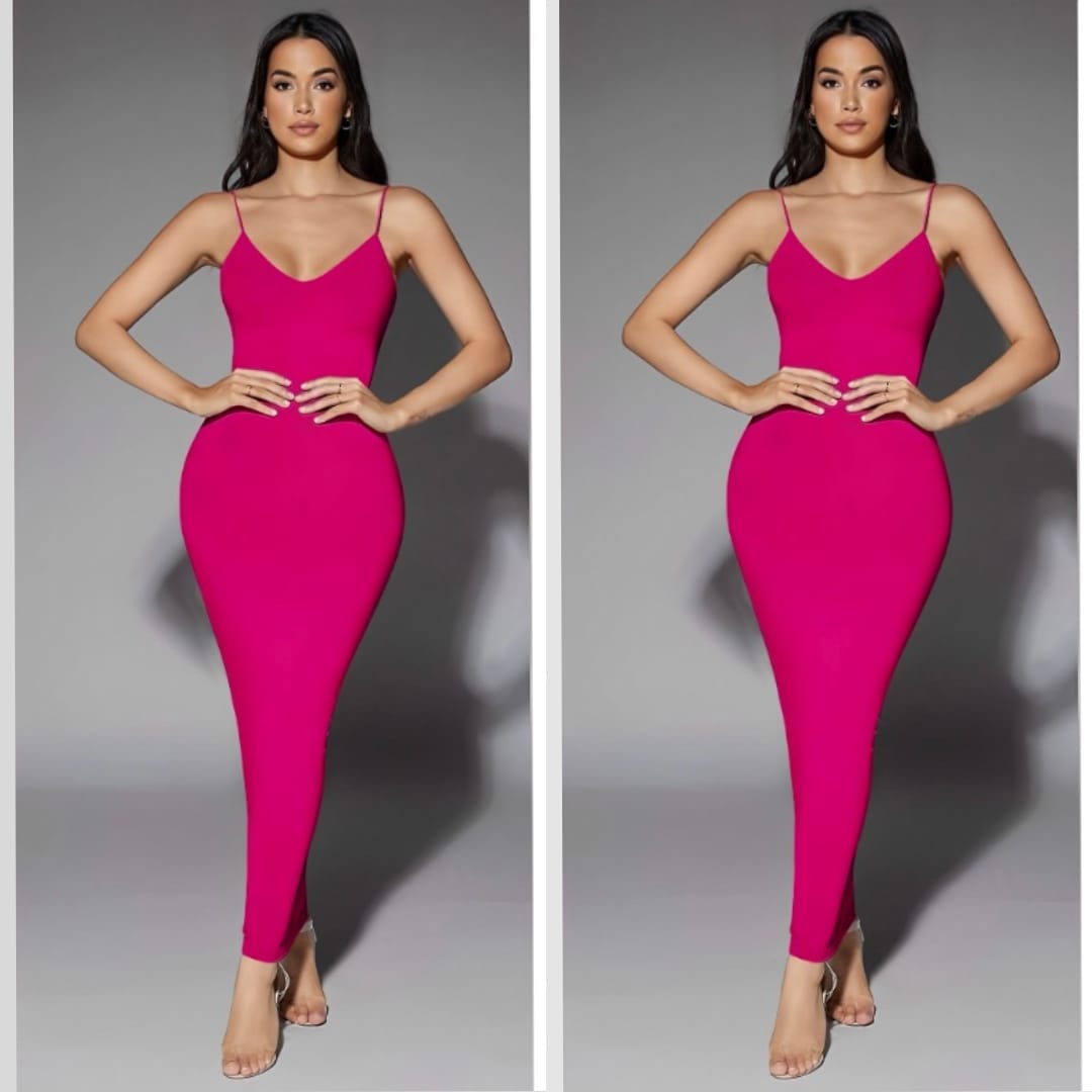 pink bodycon dress