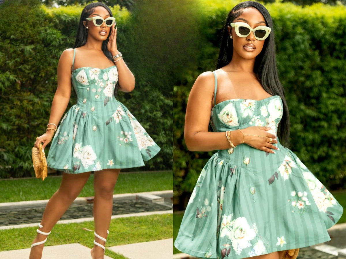 PEPLUM SHORT DRESS