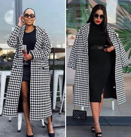 HOUNDSTOOTH COAT