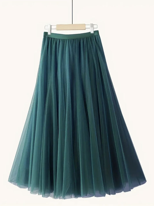 Gauze net skirt