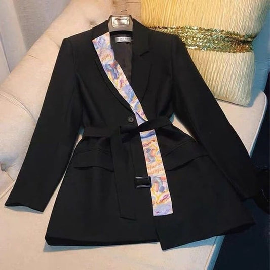 Belted Ladies Formal coat