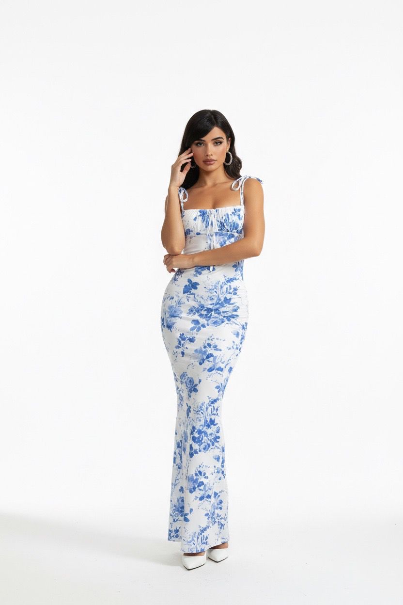 Foral bodycon