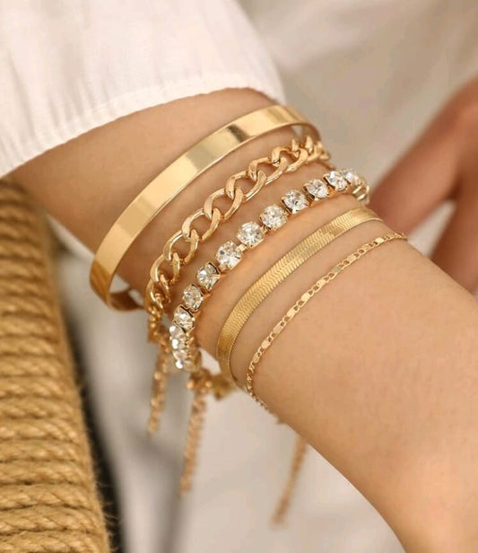 5 piece bracelet