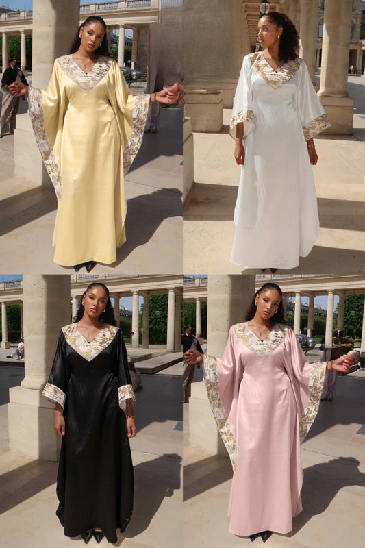 Long sleeves elegant dress