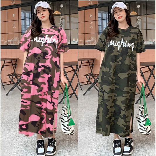 Relaxed Army casual dress