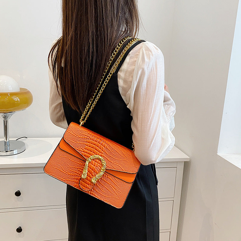 Minimalist Gold Strap bag