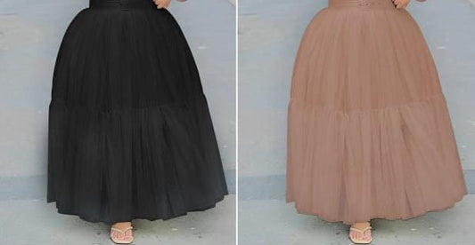 Tulle net skirts