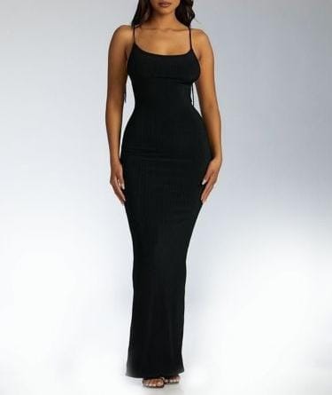 Maxi body hugging dress