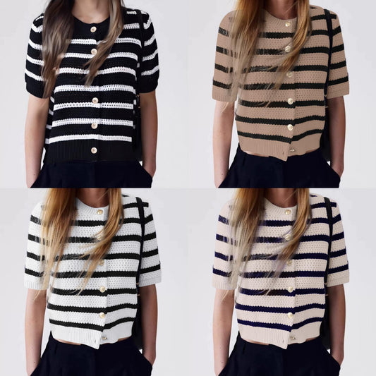 Short sleeves line jersey