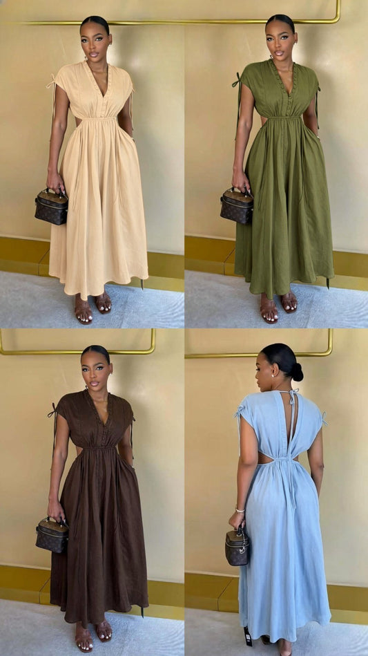 OPEN BACK AND FRONT STYLE