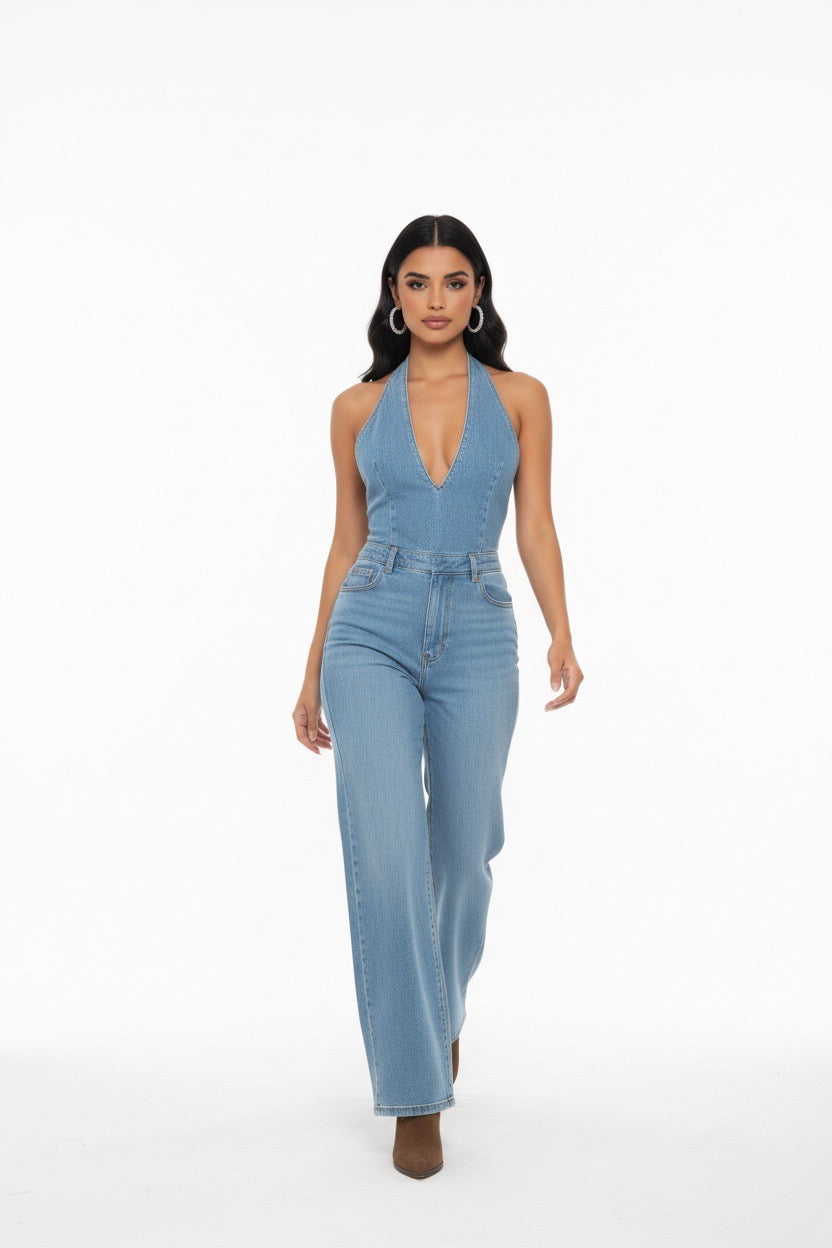 Denim Jumpsuit