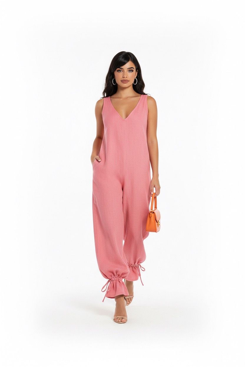 Sleeveless jumpsuit
