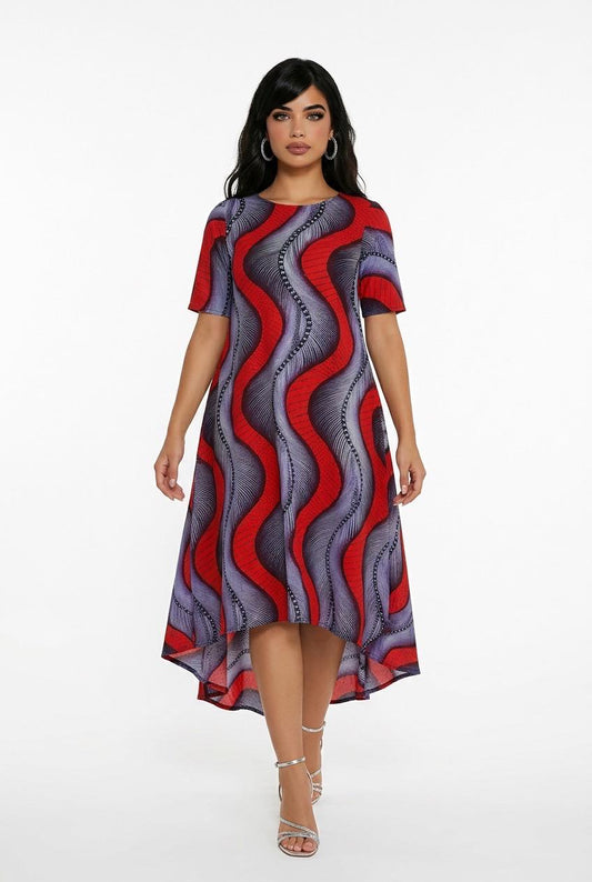 High &low Relaxed dress