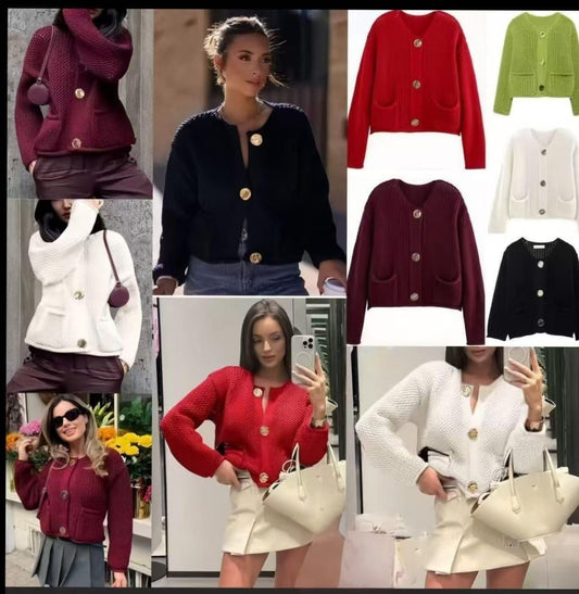 knit cardigan