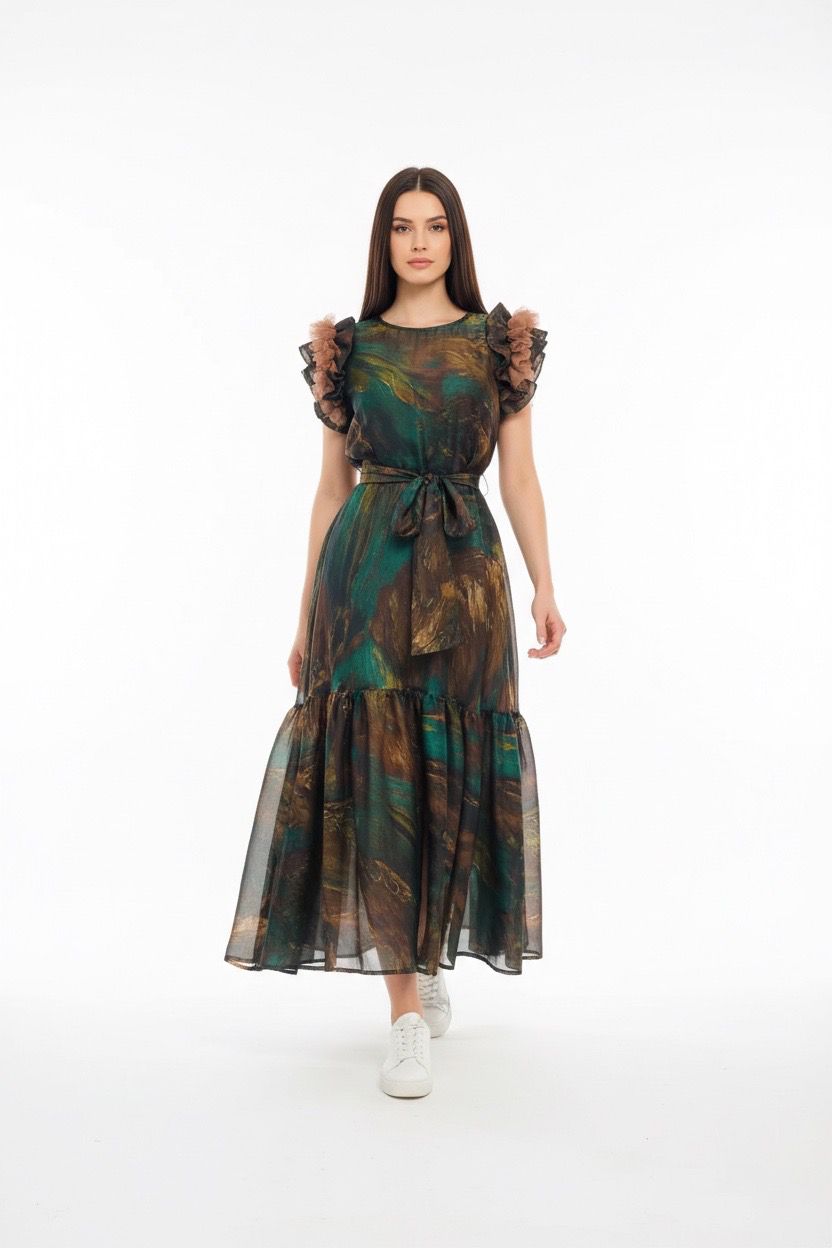 short sleeves free dress