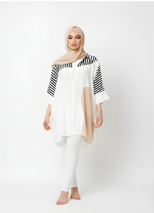 oversize look summer shirt