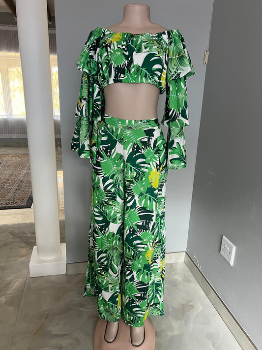 tropical two piece