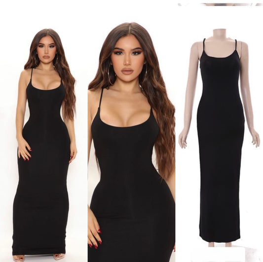 Strap bodycon dress