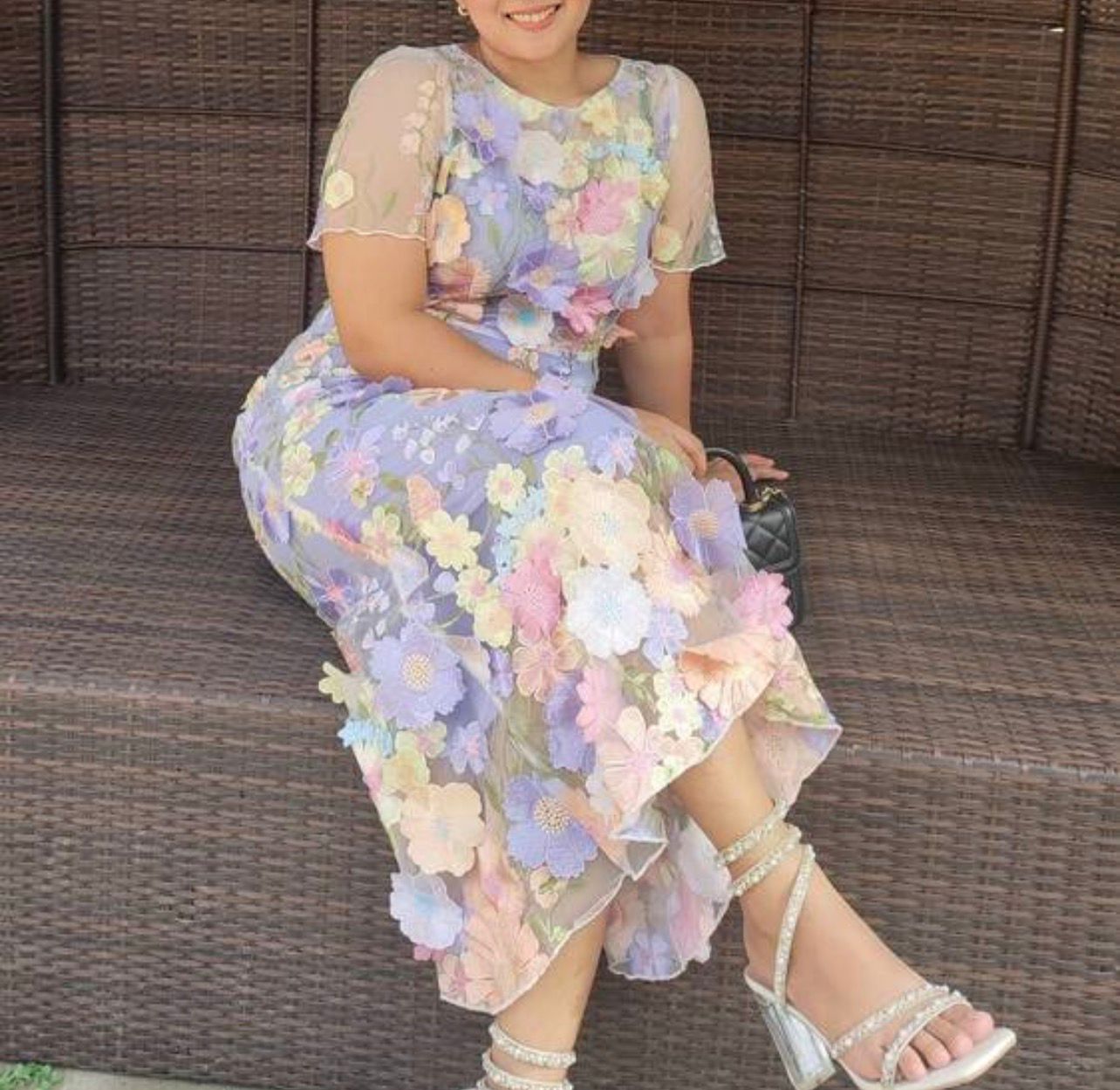 Floral colorful dress