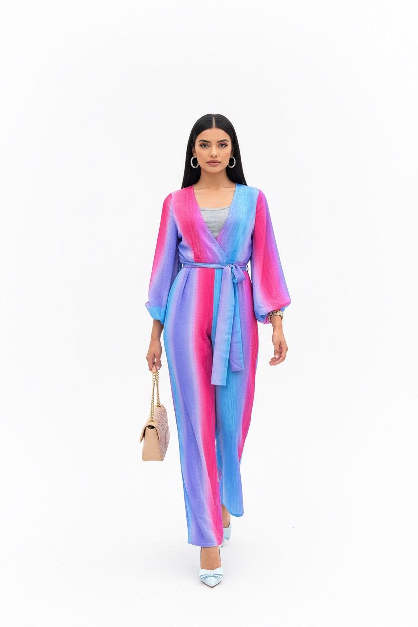 Two tone jumpsuit