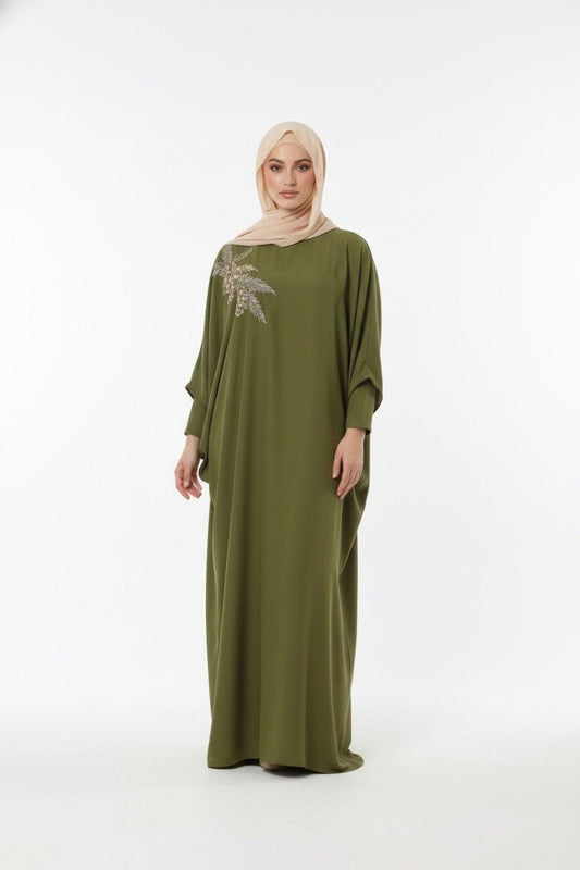 satin open dress