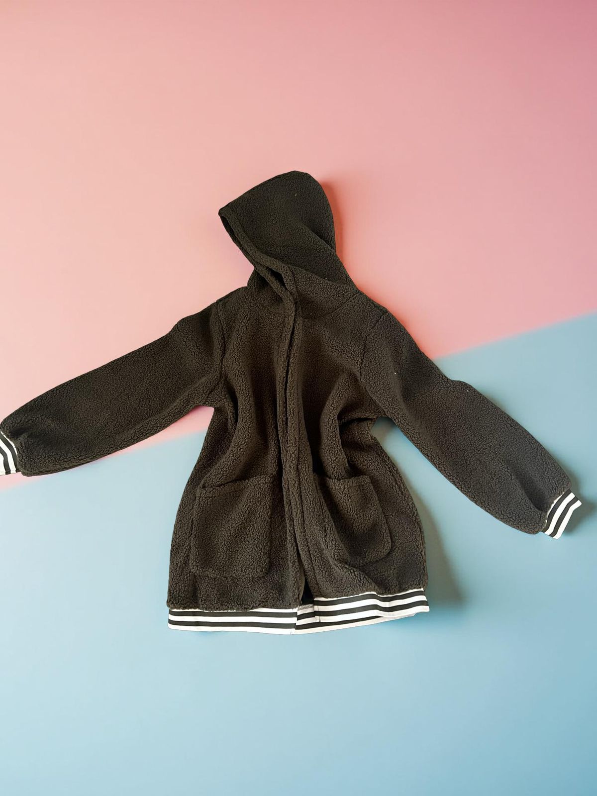 olive teddy bear jacket