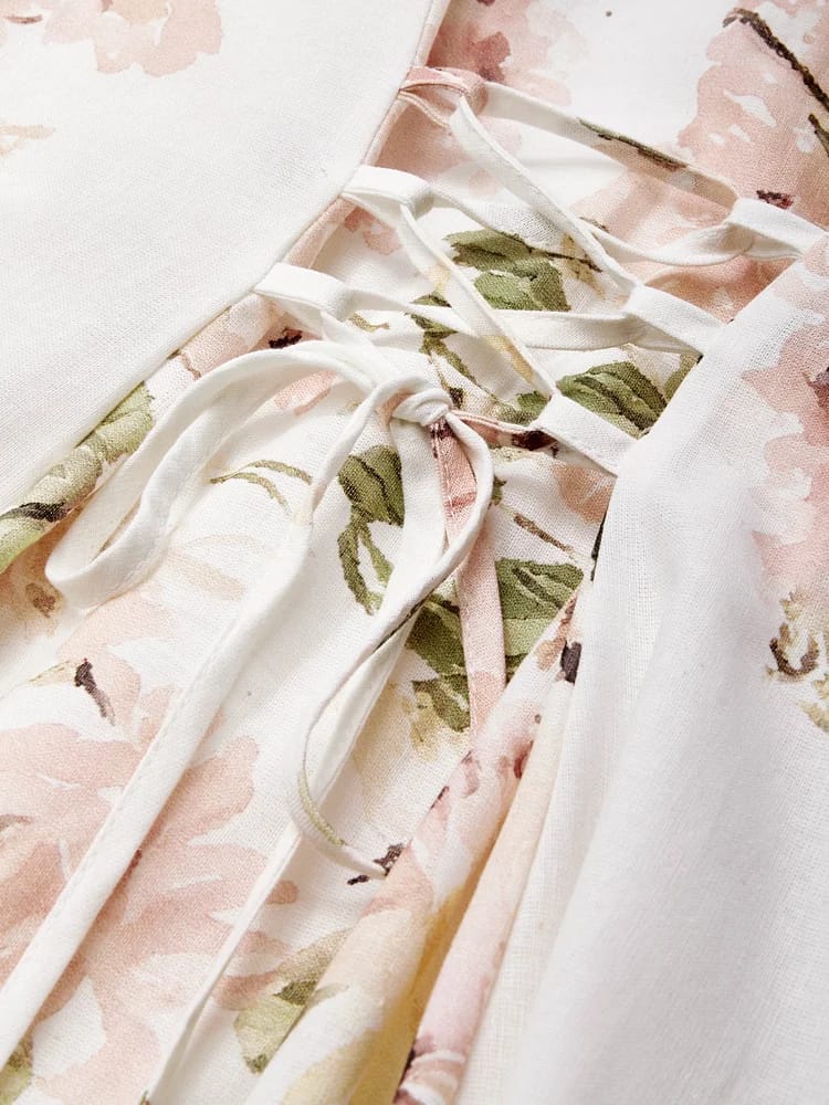 Floral summer dress