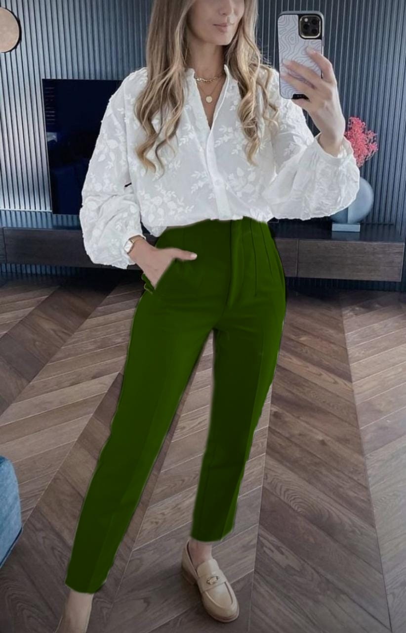 High Waist formal pants