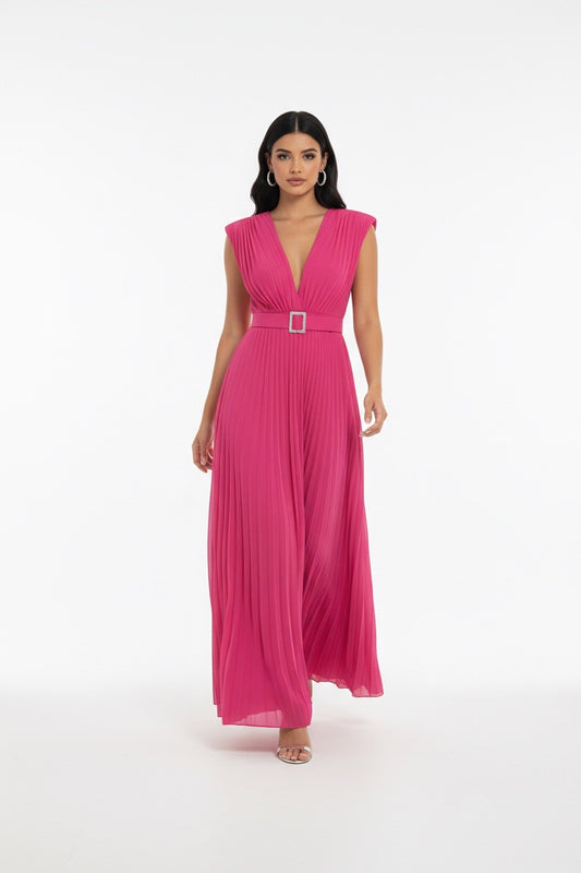 Pleated Jumpsuit.