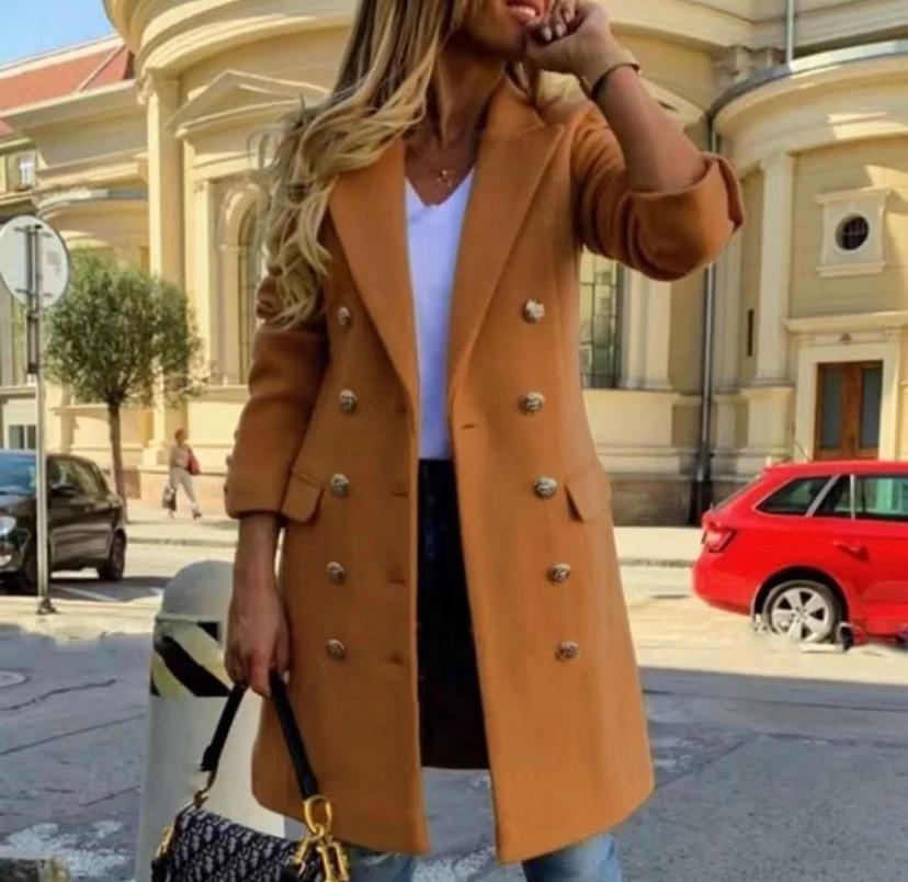 Double button coat