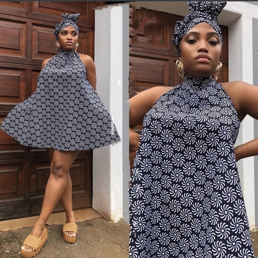 Halter neck dress
