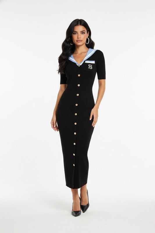 knit bodycon dress