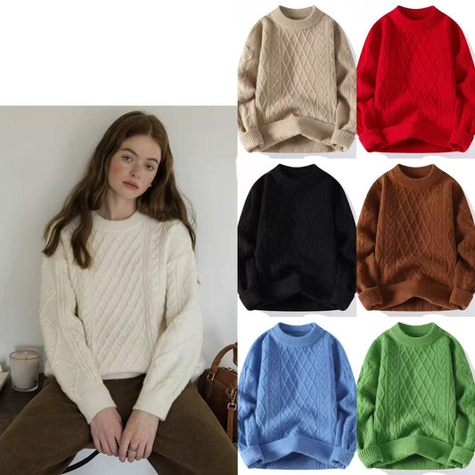 warm round neck jersey