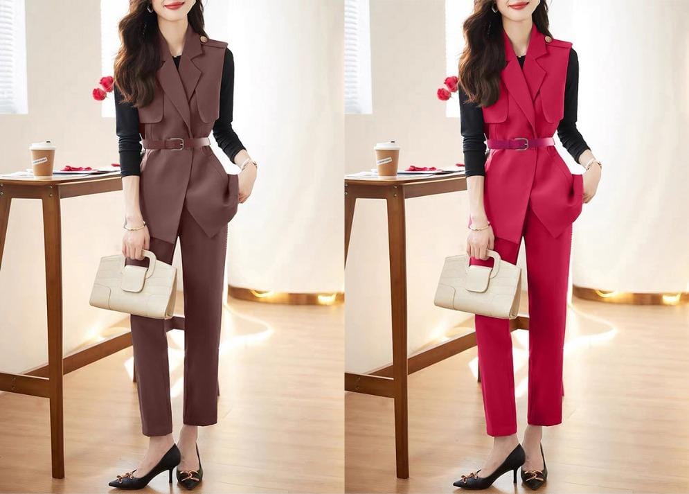 Short sleeves Blazer & pants