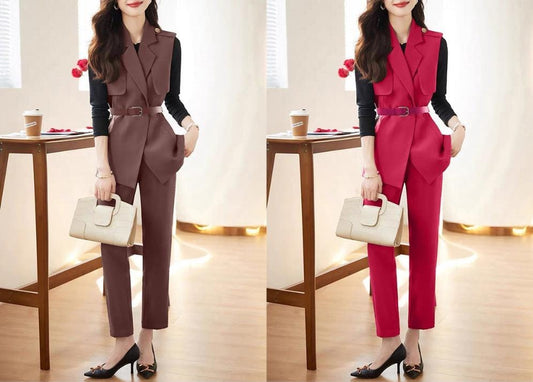 Short sleeves Blazer & pants