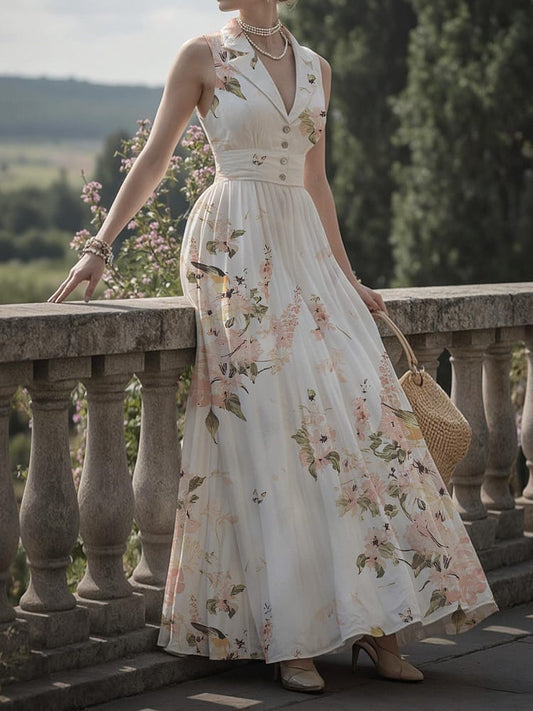 Floral summer dress