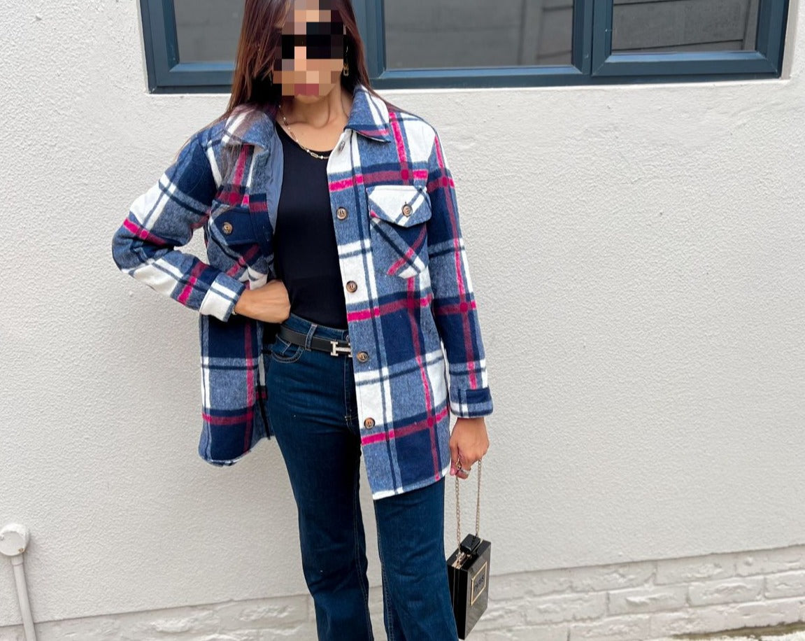 Plaid coat