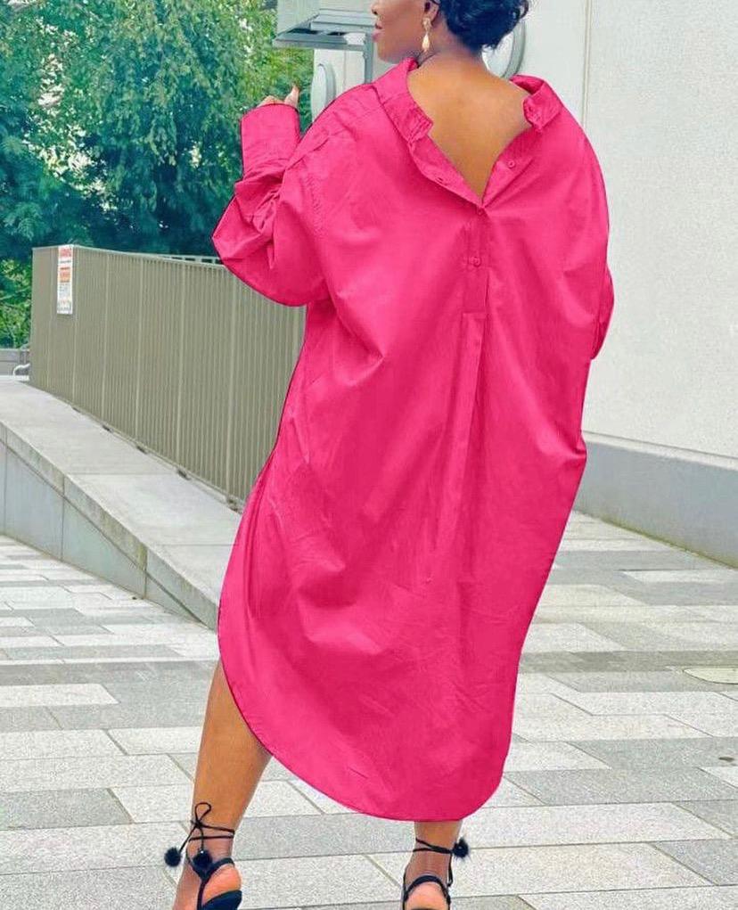 color shirt dress – ClothingCo