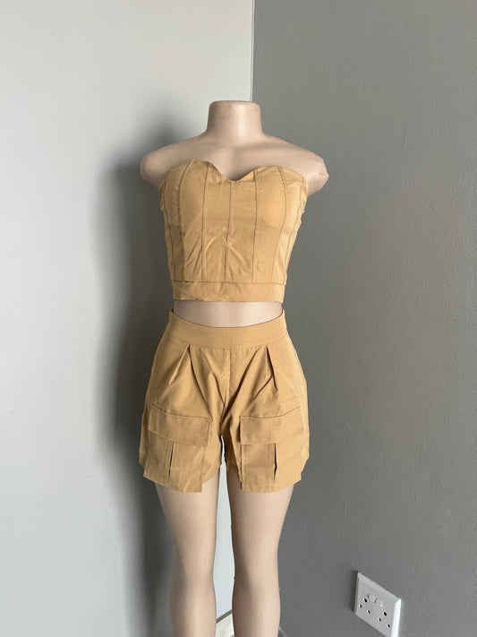 short two piece set